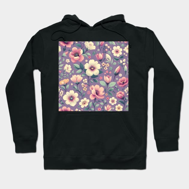 Spring Flowers Hoodie by Jenni Arts